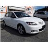 Image 3 : E2 --  2005 MAZDA 3 GT, WHITE, 221,131 KMS
