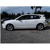 Image 8 : E2 --  2005 MAZDA 3 GT, WHITE, 221,131 KMS