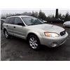 Image 2 : E3 -- 2006 SUBARU LEGACY OUTBACK 2.5I, GREY, 231689 KMS