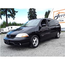 H4 --  2003 FORD WINDSTAR SPORT , Black , 224652  KM's
