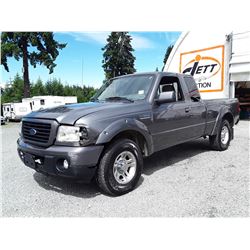 F5 --  2008 FORD RANGER EXT CAB , Grey , 178062  KM's