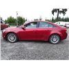 Image 8 : E1 --  2011 CHEVROLET CRUZE ECO , Red , 122719  KM's