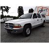 Image 1 : H2 --  2001 DODGE DAKOTA QUAD , White , 181172  KM's