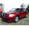 Image 1 : I4 --  2010 DODGE CALIBER SXT , Red , 213313  KM's