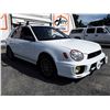 Image 3 : A12H -- 2002 SUBARU IMPREZA TS WAGON, WHITE, 255,033 KMS