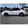 Image 8 : A12H -- 2002 SUBARU IMPREZA TS WAGON, WHITE, 255,033 KMS