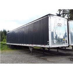 0B --  2004 54' UTILITY TANDEM DRY VAN TRAILER P271407