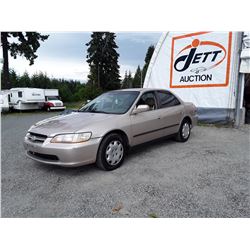 A2 --  2000 HONDA ACCORD , Brown , 265488  KM's