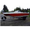 Image 8 : 0C --  198? BAYLINER TRIHULL BOAT W/ 2001 TRAILER
