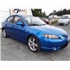 Image 3 : C4 --  2006 MAZDA 3 S , Blue , 167277  KM's