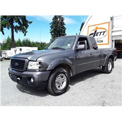 F5 --  2008 FORD RANGER EXT CAB , Grey , 178062  KM's