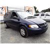 Image 3 : G6 --  2005 DODGE CARAVAN SE , Blue , 150435  KM's