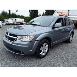 I1 --  2010 DODGE JOURNEY SXT , Grey , 173028  KM's