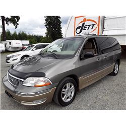 A3 --  2001 FORD WINDSTAR SEL , Green , 297448  KM's