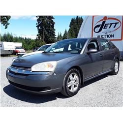 I4 --  2005 CHEVROLET MALIBU MAXX LS , Green , 203301  KM's