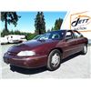 Image 1 : A1 --  1998 CHEVROLET LUMINA , Red , 158359  KM's
