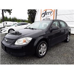 E5 --  2008 CHEVROLET COBALT LS , Black , 188331  KM's
