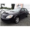 Image 1 : E5 --  2008 CHEVROLET COBALT LS , Black , 188331  KM's