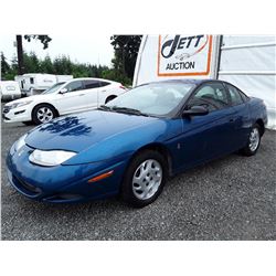 A7 --  2002 SATURN SC1 , Blue , 163190  KM's  NO RESERVE 