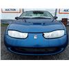 Image 2 : A7 --  2002 SATURN SC1 , Blue , 163190  KM's "NO RESERVE"