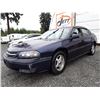 Image 1 : A1 -- 2000 CHEVROLET IMPALA LS SEDAN, BLUE, 155,116 KMS "NO RESERVE"
