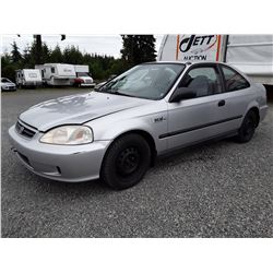 A7 --  2000 HONDA CIVIC LX , Silver , 282791  KM's
