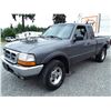 Image 1 : G1 --  1999 FORD RANGER SUPER CAB 4X4 , Grey , 264996  KM's