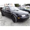 Image 3 : B4 --  2003 VW JETTA WOLFSBURG  , Black , 277171  KM's