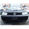 Image 2 : I3 --  2002 VW GOLF GL  , Black , 281748  KM's