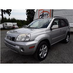 H6 --  2006 NISSAN X-TRAIL XE  , Grey , 330359  KM's