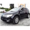Image 5 : H4 --  2007 FORD EDGE SEL PLUS  , Black , 185588  KM's