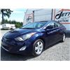 Image 1 : E5 --  2013 HYUNDAI ELANTRA GLS, BLUE, 121,098 KMS