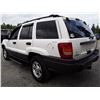 Image 7 : J1 --  2001 JEEP GRAND CHEROKEE LAREDO , White , 220908  KM's