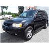 Image 1 : A11 --  2002 FORD ESCAPE XLT  , Black , 313042  KM's
