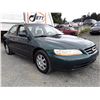 Image 3 : B5 --  2002 HONDA ACCORD SE, GREEN, 236,744 KMS