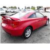 Image 5 : A12A --  2001 TOYOTA CELICA GT , Red , 115582 KM's ODOMETER DISCREPANCY