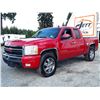 Image 1 : F6 --  2007 CHEVROLET SILVERADO C1500 LT CREW CAB , Red , 246370  KM's
