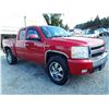 Image 3 : F6 --  2007 CHEVROLET SILVERADO C1500 LT CREW CAB , Red , 246370  KM's