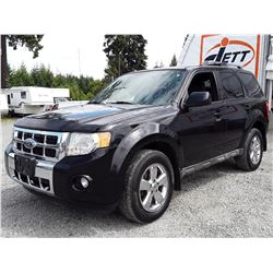 I3 --  2009 FORD ESCAPE LTD , Black , 207863  KM's