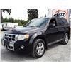 Image 1 : I3 --  2009 FORD ESCAPE LTD , Black , 207863  KM's