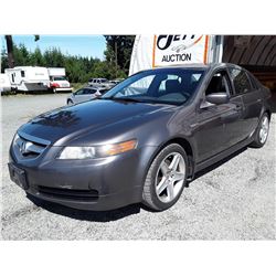 D1 --  2006 ACURA 3.2TL  , Brown , 184331  KM's