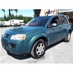 I2 --  2006 SATURN VUE  , Green , 199879  KM's