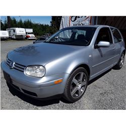 C3 --  2001 VW GOLF GTI GLX  , Silver , 138878  KM's