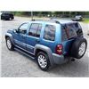 Image 7 : E4 --  2005 JEEP LIBERTY SPORT, BLUE, 205,576 KMS