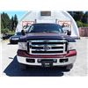 Image 2 : G2 --  2006 FORD F250 LARIAT SUPER DUTY 4X4 , Red , 195643  KM's
