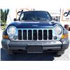 Image 2 : F6 --  2006 JEEP LIBERTY SPORT 4X4 , Blue , 182435  KM's