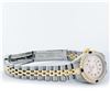 Image 8 : Rolex Ladies 2 Tone 14K Pink MOP Ruby & Sapphire Datejust Wriswatch