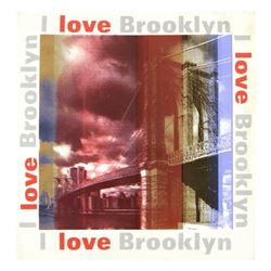 I Love Brooklyn by Steve Kaufman (1960-2010)