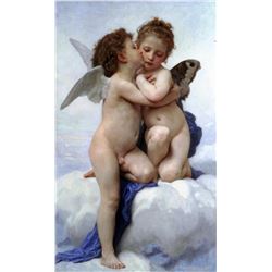 William Bouguereau - First Kiss