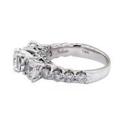 0.47 ctw Diamond Ring - 14KT White Gold